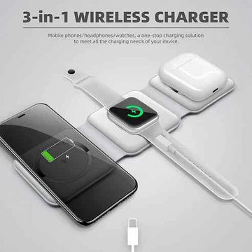 3-in-1 Wireless Charger: Fast and Convenient Charging Solution