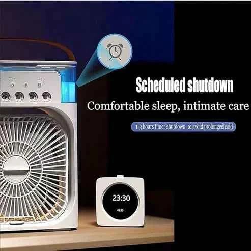 Cooling Fan with Ice - Ultimate Refreshing Comfort for Hot Days