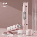 Dual-Head Electric Shaver for Painless Women's Epilator and Hair Removal Device for Bikini, Underarm, Facial, and Legs