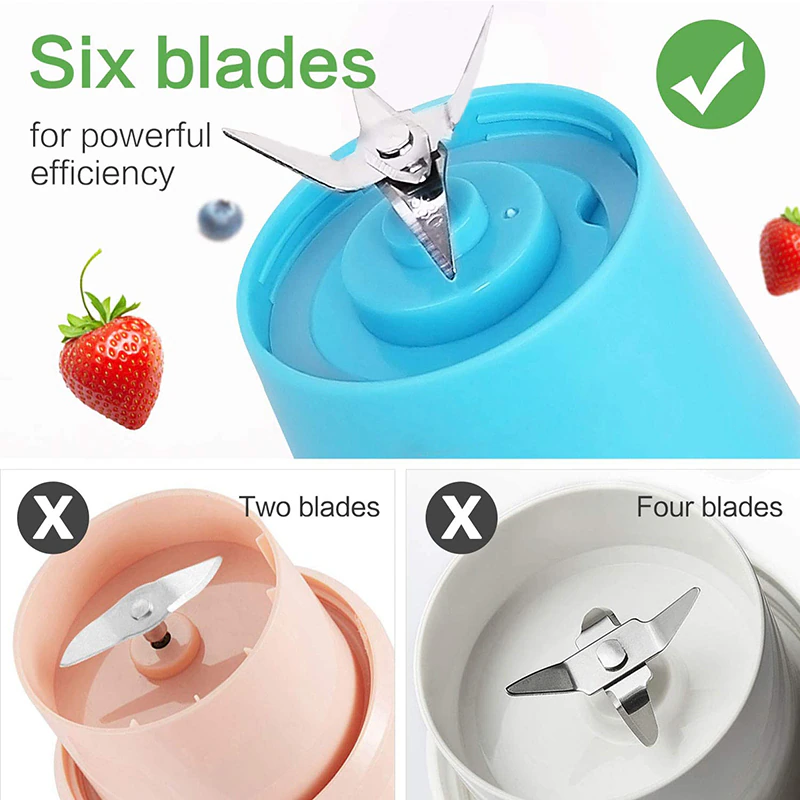 Portable Juicer Blender for Easy Smoothies and Shakes on the Go