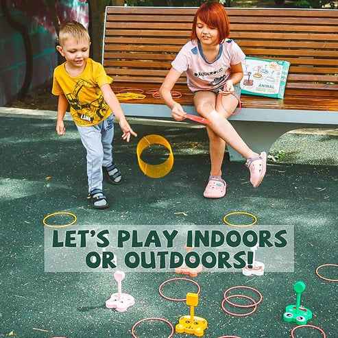 Animal Ring Toss Game - Fun Family Outdoor Activity for Kids