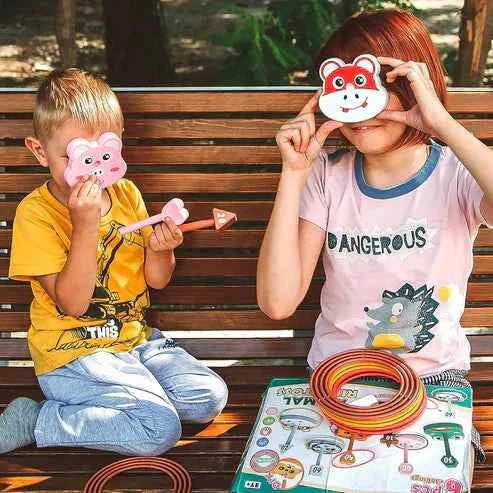 Animal Ring Toss Game - Fun Family Outdoor Activity for Kids