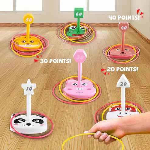 Animal Ring Toss Game - Fun Family Outdoor Activity for Kids