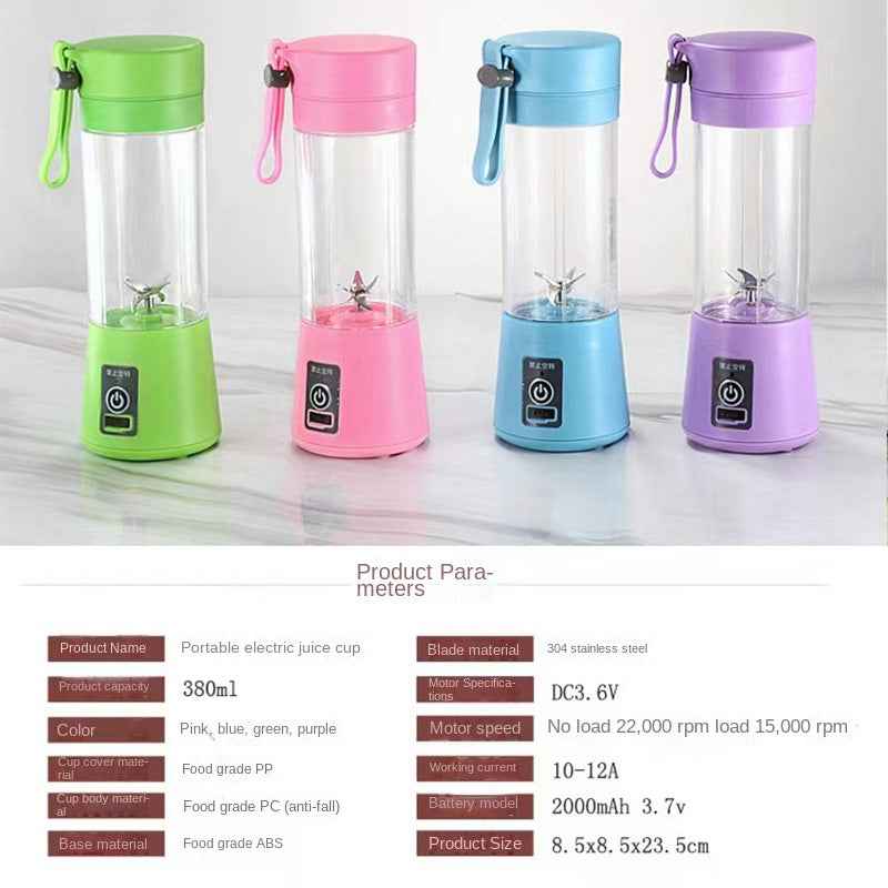 Portable Juicer Blender for Easy Smoothies and Shakes on the Go
