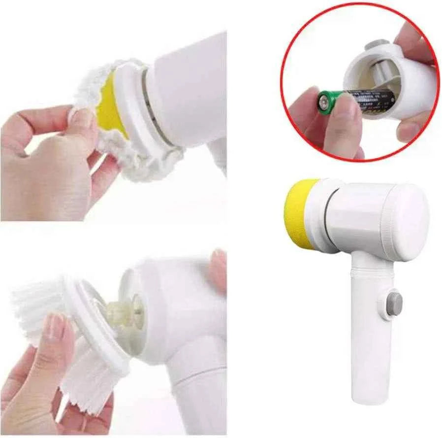 Cleaning Electric Brush 5-in-1 - The Ultimate Magic Cleaning Solution
