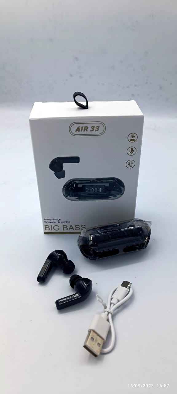 Crystal Wireless Earphones - Transparent Air 33