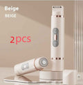 Dual-Head Electric Shaver for Painless Women's Epilator and Hair Removal Device for Bikini, Underarm, Facial, and Legs
