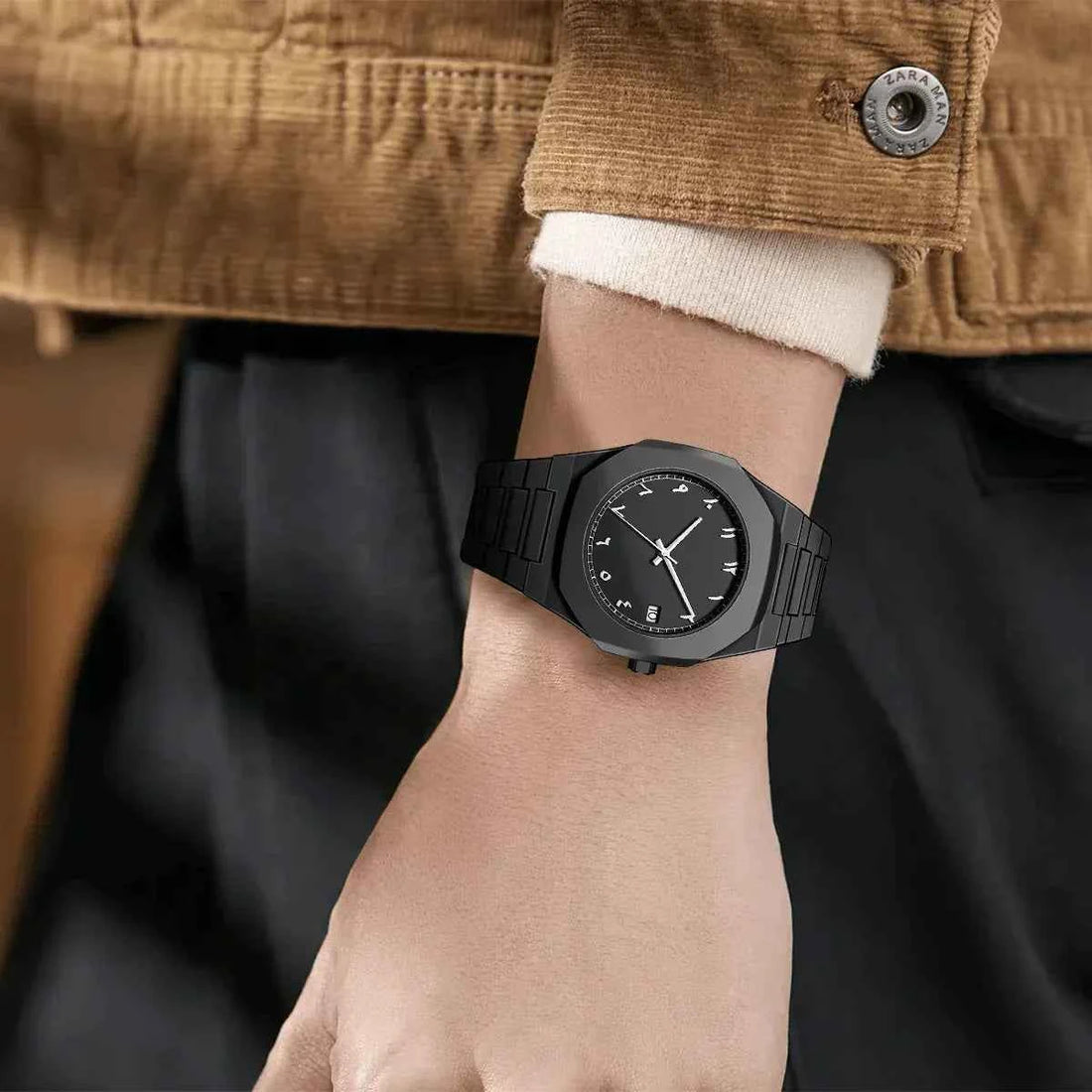 Stainless Steel Arabic Watch - Modamyst