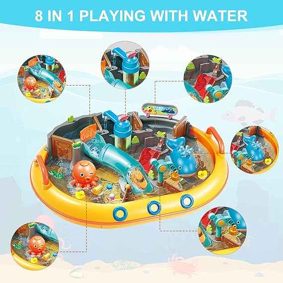 Summer Bath Toys for Fun, Learning, and Water Play